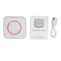 Mini Impresora de Bolsillo sin Tinta, Multifuncional Bluetooth Impresora Térmica de Bolsillo Foto Etiqueta Térmica Estudiante Impresora Portátil de Pr en oferta