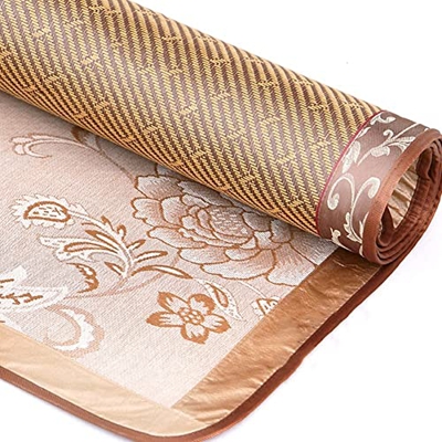 Plegable Lecho Estera de Paja El Verano Colchonetas para Dormir Colchoneta Doble Cara Plegable multifunción Hogar Alumno Dormitorio, 7 tamaños (Tamaño