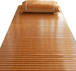 JHKG Colchoneta de Dormir Colchn para Verano,Estera de Enfriamiento de Bamb,Enfriamiento para Camas,Estera de Paja Suave y Transpirable, Uso a Doble C precio