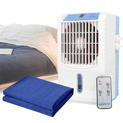 Almohadilla De Enfriamiento Para Colchón Con Control Remoto, 1-9 Horas Apagado Programado, Sistema De Enfriamiento De Agua Para Colchón Enfriado, Idea