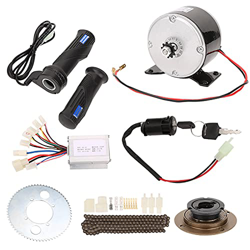 Kit de Conversión de Bicicleta Eléctrica, 9 Piezas 2750 RPM 250 W 24 V Controlador de Motor de CC Cepillado Parte de Bicicleta Eléctrica con Empuñadur en oferta