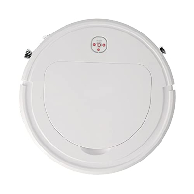 GUOG Aspirador Inteligente 3 en 1 Mini Barredora Robot Aspirador Súper Silencioso Mini Limpieza Robótica Pelo de Mascotas para Pelo de Mascotas, Piso 