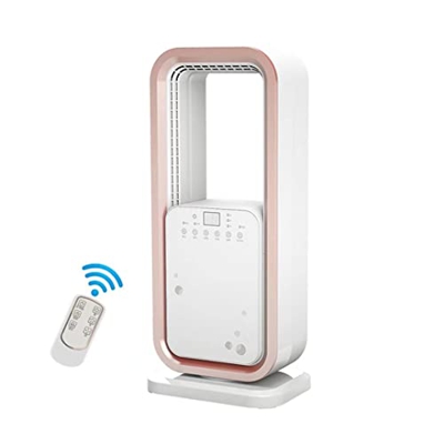 Ventilador de torre con control remoto,ventilador de pedestal seguro sin aspas con pantalla LED,ventilador enfriador de aire de 3 velocidades,ventilad