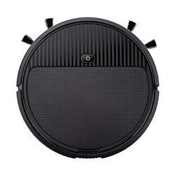 YhCHER Multifuncional Aspirador Inteligente Robot Barrido Mojado Mop Automático 3-en-1 Recarga Seco Aspirador de Barrido Mojado Negro en oferta