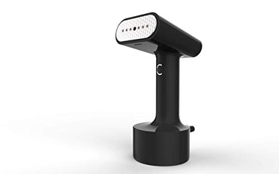 STEAMONE Planchado vertical portátil ST200B ST200, placa de acero inoxidable, 1500 W, tanque de 140 ml, listo en 30 segundos, chorro de vapor 25 g/min