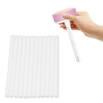 GUOG Filtro de Humidificador Varillas de Algodón Mechas de Repuesto para Humidificador Mechas de Repuesto para Minidifusores Y Tapas de Botellas de Ag