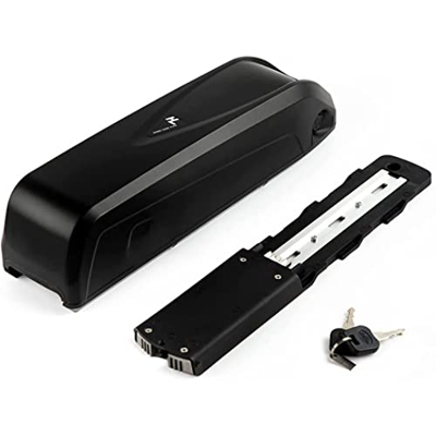 WILLQ Batería Ebike 48V 8Ah 10Ah Batería Tubo Inferior para 250W-7500W Motor Bicicleta eléctrica Batería de Iones de Litio Bloqueo Seguro Luz indicado