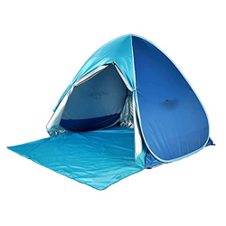 QHYXT Carpas Domo Marco Pop-Up Playa al Aire Libre Junto al mar Protector Solar Apertura rápida Portátil Plegable Automático Fácil Pesca Sombra Niños  características
