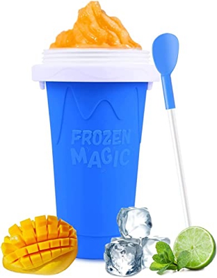 UIHECTA Vaso para Hacer Granizados Taza Mágica De Batidos Congelados Rápidos TIK TOK Taza De Enfriamiento Doble Capa Máquina para Hacer Helados De Bat