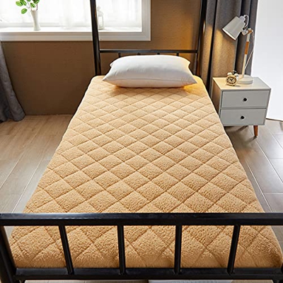 ZCYX Colchón de Felpa Colchón japonés, Colchón de futón Colchón de Piso Plegable para habitación de Invitados Colchón Enrollable para Dormitorio de Es
