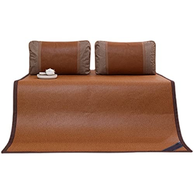 HCZS Colchonetas de Verano para Dormir, colchoneta de refrigeración Plegable de bambú, colchón de ratán para Dormir, Almohadilla para colchón de Cama 