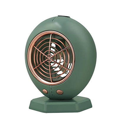 Ventilador de nebulización, Ventilador de aire acondicionado USB portátil, Tanque de agua de 200 ml, Humidificador de aire pequeño Ventilador de escri