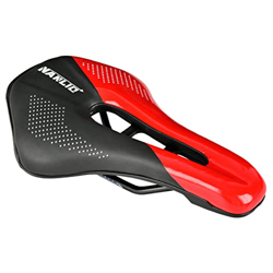 Katolang Asiento de Bicicleta Ultraligero, Rojo Negro en oferta