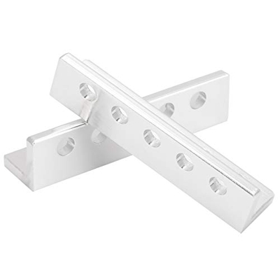 Viga en Forma de L, 3103-0005-0048 1 Par de Vigas en L de Aluminio de 5 Orificios Livianas para Pit-sco Robots/Tetrixro-botics para Robots Field