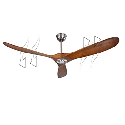n/a Decorativo Corriente Continua Ventilador De Techo Del Motor Con Control Remoto Sin Ventiladores De Techo Sólidos Ligeros For Ventilador Casero (Co