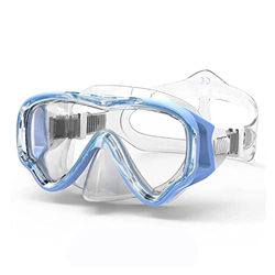 KEYOZA Máscara De Esnórquel con Gafas De Buceo De Vidrio Templado Antivaho Equipo De Buceo Portátil Adecuado para Que Los Niños Naden Buceo Libre Snor características