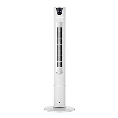 Ventilador De Torre Ventilador De Enfriamiento Oscilante Silencioso Temporizador De 8 Horas 3 Configuraciones De Velocidad Control Remoto Stand Up Flo