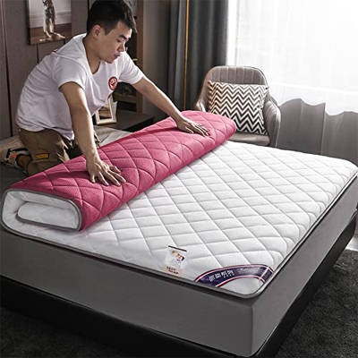 KKCD Colchón De Piso De Futón,Colchón De Tatami Suave,Colchón De Futón Shiki Japonés,Colchoneta Enrollable De Color Sólido,Colchón Dormitorio,Colchón 