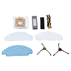 Yuecoom Kit de Accesorios de Robot de Barrido, eliminación Rendimiento Estable Simple Satisfacer diversas Necesidades Kit de Cepillo de Robot de Barri características