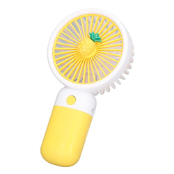Ventilador de mano, viento fuerte Mini ventilador de mano recargable USB Mini portátil con cable USB para viajes para la oficina para el hogar precio
