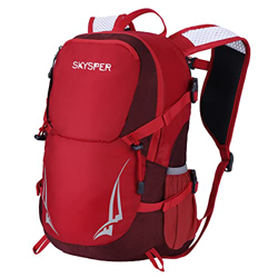 SKYSPER 20L Mochilas de Senderismo al Aire Libre Mochila de Senderismo Macutos Impermeable Ergonómica para Viajes Excursiones Acampadas Trekking características