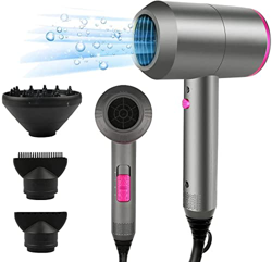 HappyGoo Föhn Fön ionen Haartrockner Hair Blow dryer 2000W AC Motor Professioneller Haarföhn mit 3 Hitze-Einstellungen, Kaltlufttaste mit 1 Diffusor & precio