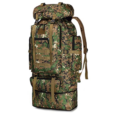 SPAHER Mochila Militar 70-100L Mochila de Senderismo Paquete de Asalto MOLLE Gran Capacidad Mochila de Táctica Impermeable Mochila Caza Mochila de Cam