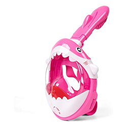 Spacmirrors Máscaras de Buceo para niños, máscara de esnórquel de Cara Completa para niños y niñas, Equipo de máscara de Buceo antiniebla para Buceo s características