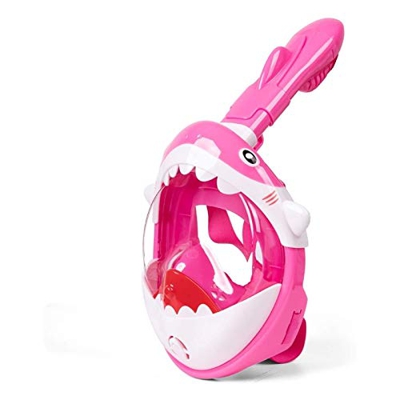 Spacmirrors Máscaras de Buceo para niños, máscara de esnórquel de Cara Completa para niños y niñas, Equipo de máscara de Buceo antiniebla para Buceo s