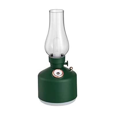 Daoco Humidificador en Forma de lámpara de Queroseno de 280 ml con 7 Colores de luz USB Humidificador de Niebla fría Humidificador de Aire de Escritor