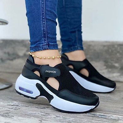 Haowen Zapatos de Malla Transpirables y cómodos, Zapatos para Correr para Mujer, cojín de Aire para Caminar, cojín de Aire Ligero para Respirar