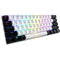 SGK50 S4 teclado USB QWERTY Inglés de EE. UU. Blanco, Teclado para gaming
