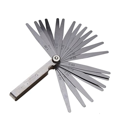 Obelunrp Calibre de Siente de Cuchilla de 14 Piezas Solidal de Acero Inoxidable Sentón de Acero Inoxidable PLACESES Places