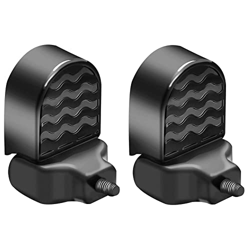 Pegas traseras de Bicicleta Plegado de Aluminio ALUMINUS Anti-Slip Mountain Bicycle Foot Foots Defils 1 Pair, Pedales Traseros de Bicicleta en oferta