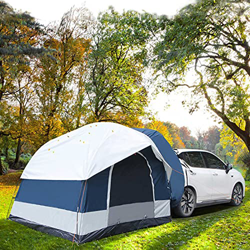 QHYTL 2,5 × 2,5 × 2 m Carpa para automóvil Tamaño Grande 2-4 Personas, Carpa para SUV Espaciosa Protección Solar Construcción rápida, Carpa para Puert en oferta