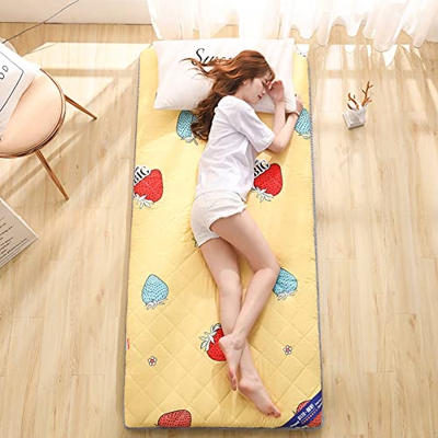 KKCD Colchón De Futón para Niños, Tatami Japonés, Colchoneta para Dormir, Rollo De Cama Japonés, Colchón De Camping Portátil Doble, Colchón Delgado pa