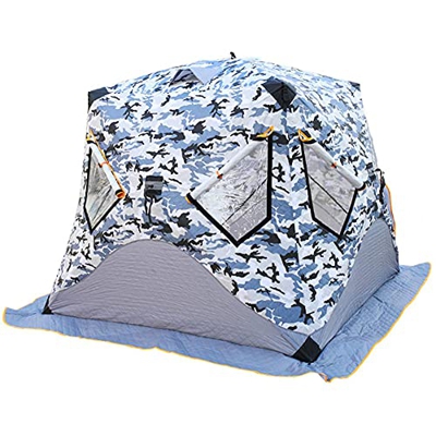 SXSGSM Tienda de Pesca en Hielo para Acampar al Aire Libre, Tienda de Pesca en Invierno, Tienda de Pesca en Hielo aislada portátil, fácil instalación