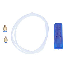 Fyearfly Kit de tubo de PTFE 1 metro M6 M10 Juego de piezas de repuesto de accesorios de montaje 2x4 para impresora 3D, kit de impresora 3D de actuali características