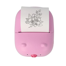 n/A Impresora Térmica Portátil De La Impresora Portátil De La Impresora Portátil De 200dpi Mini Pockets BT Inalámbrico (Color : Pink) características