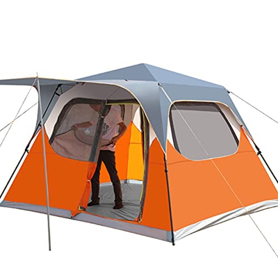 SXSGSM Tienda de campaña Familiar para 5-8 Personas, Tienda emergente automática, Tienda Plegable para Festivales, Tienda de campaña de Doble Capa con