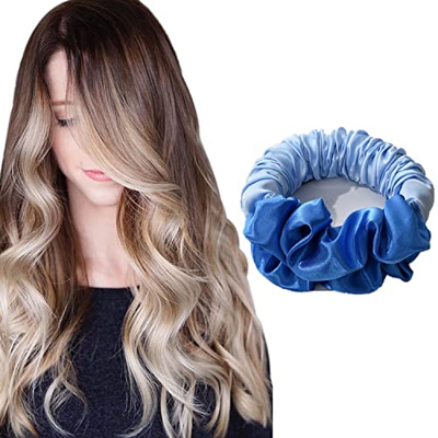 Rizador Pelo Sin Calor, Cinta para Rizar Sin Calor para Dormir Heatless Hair Curlers Para Mujeres con Cabello Medio y Largo