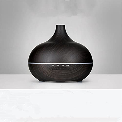 Humidificador550 ml aromaterapia Aceites Difusor Madera Grano Ultrasónico Control Remoto Ultrasónico Humidificador de Aire USB Escritorio para el Hoga
