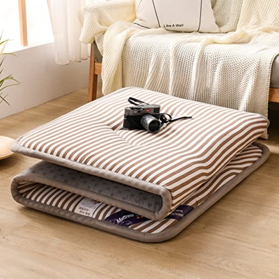 KKCD Colchón De Futón Japonés Colchón De Piso Tradicional Colchoneta De Tatami Colchón Enrollable De Tamaño Completo Colchoneta para Dormir Colchones 