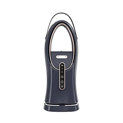 Ventilador de mesa USB Ventilador de mesa portátil, Ventilador de escritorio recargable por USB, Ventilador humidificador con luz nocturna, Ventilador