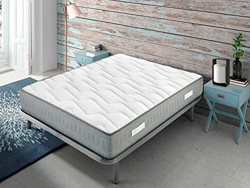 Line Aznar - Colchón muelles ensacados-viscoleástico, Alto Confort y firmeza, Transpirable Altura 22 cm - 90x190cm características