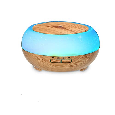 HumidifierSmart WiFi inalámbrico 400 ml aroma Aceites difusor humidificador de aire compatible humidificador de aire USB escritorio humidificador de a