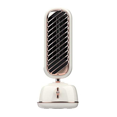 Ventilador USB Ventilador de escritorio vertical retro Ventilador de torre de enfriamiento multifuncional con humidificación por aspersión, enfriador 