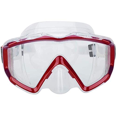 TNIU Máscaras De Buceo Gafas De Natación Snorkel Scuba Máscara De Esnórquel Vista Amplia Gel De Sílice Lente Templada Gafas De Buceo Gafas para Adulto