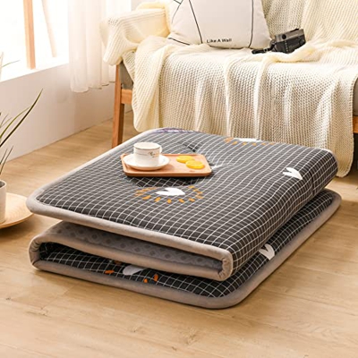 KKCD Colchón De Futón Japonés Colchón De Piso Tradicional Colchoneta De Tatami Colchón Enrollable De Tamaño Completo Colchoneta para Dormir Colchones 