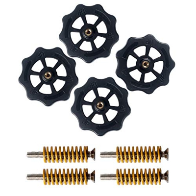 Kesilian Impresora 3D 4pcs Caliente niveladora Tuerca Grande climatizada niveladora Herramienta 3D Accesorios para impresoras